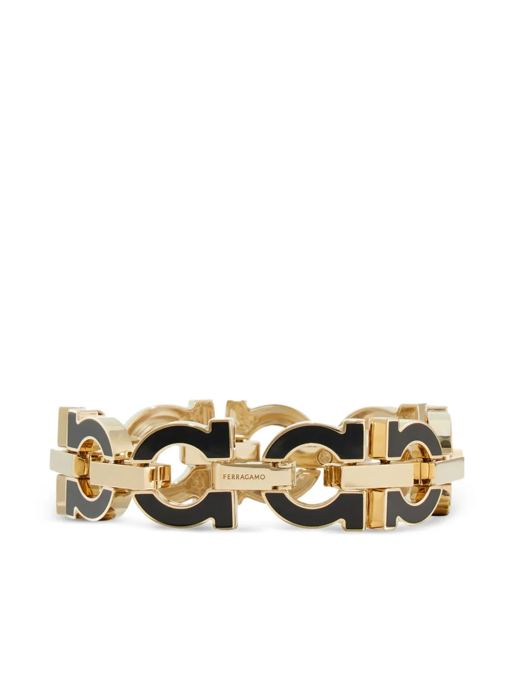 Ferragamo S/m Gancini Bracelet In Gold