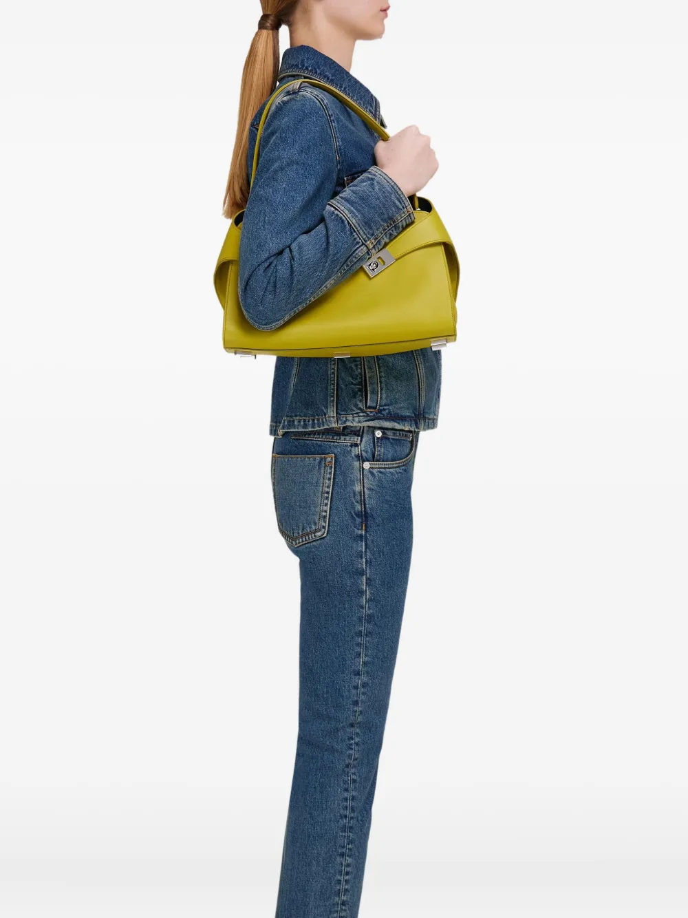 Shop Ferragamo Hug Shoulder Bag