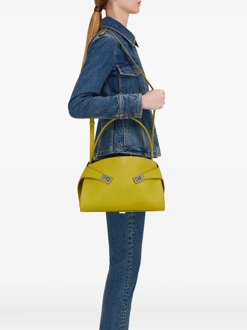 Shop Ferragamo Hug Shoulder Bag