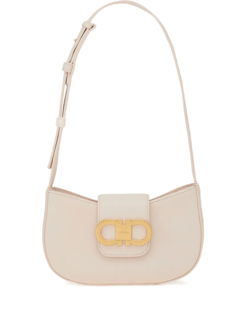 Ferragamo Gancini schoudertas Roze