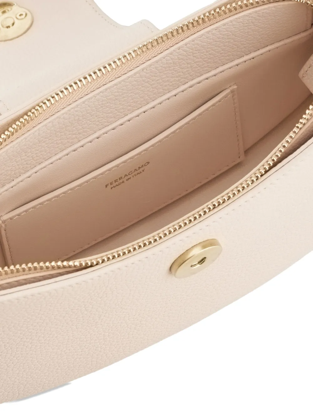 Ferragamo Gancini schoudertas Roze