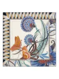 Ferragamo graphic-print silk scarf - Blue