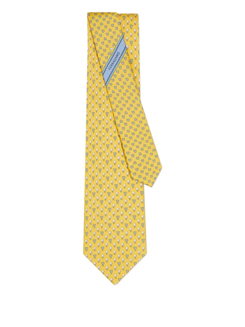 Ferragamo Gancini-print tie | Image 2