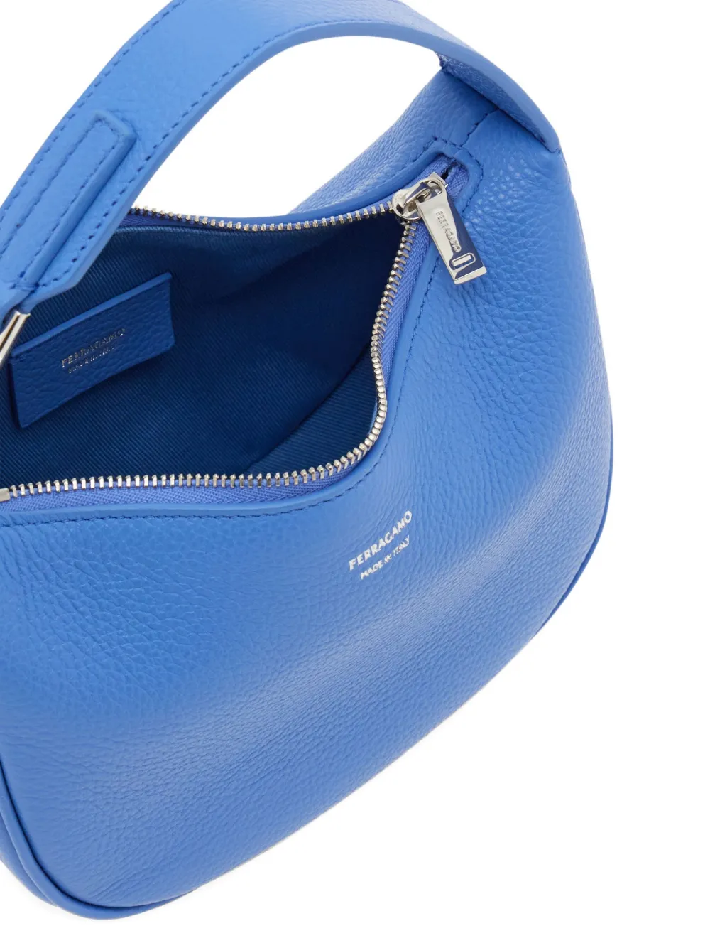Ferragamo North-South mini-tas Blauw