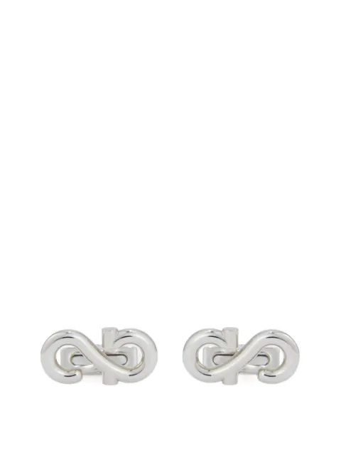 Ferragamo Gancini-hook cufflinks