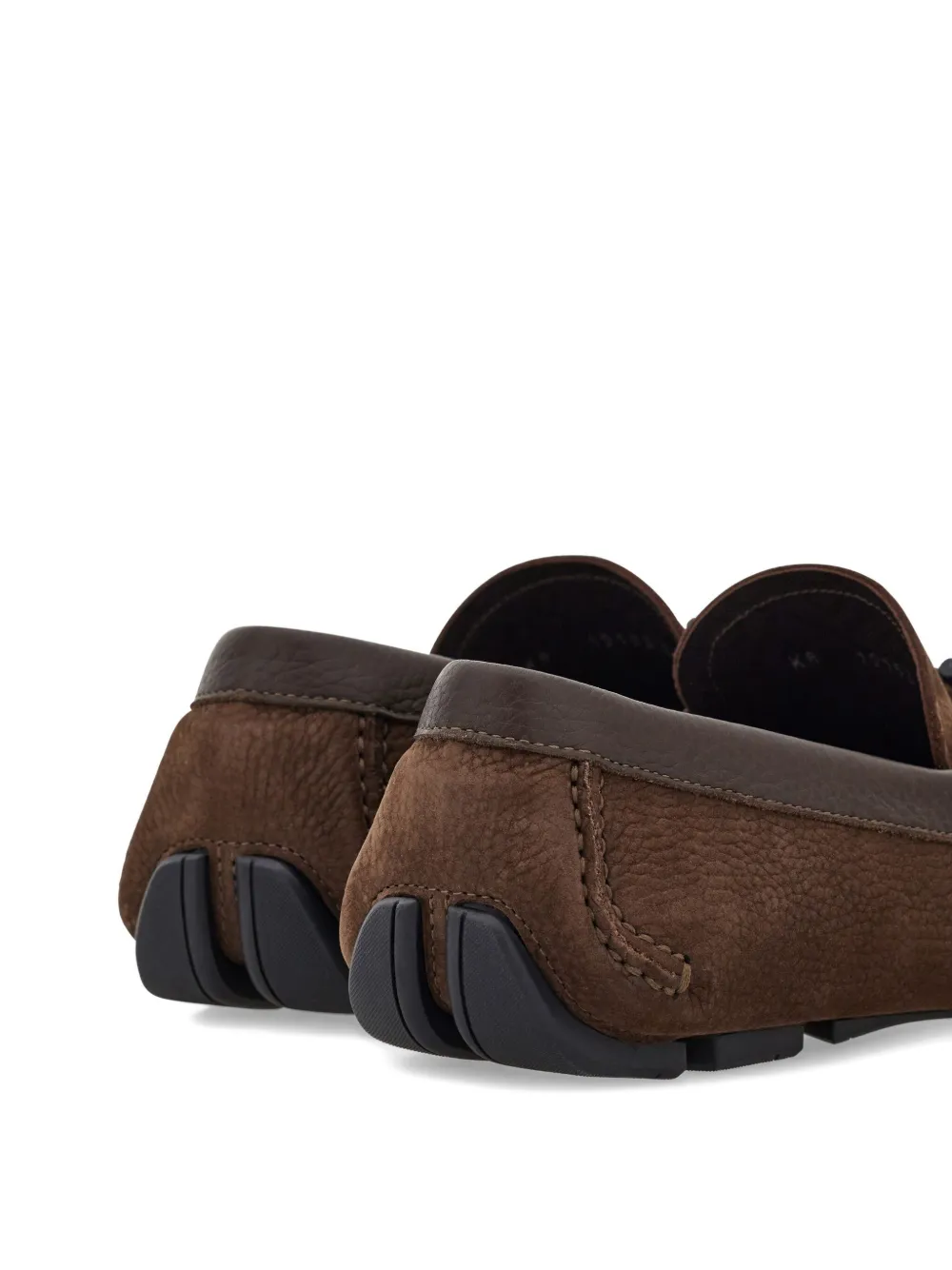 Ferragamo Gancini loafers Brown