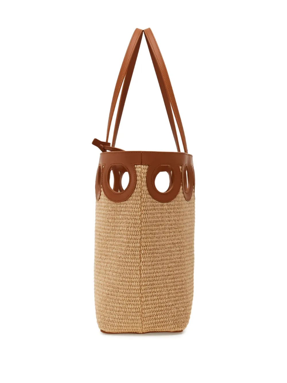 Ferragamo Raffia shopper Beige