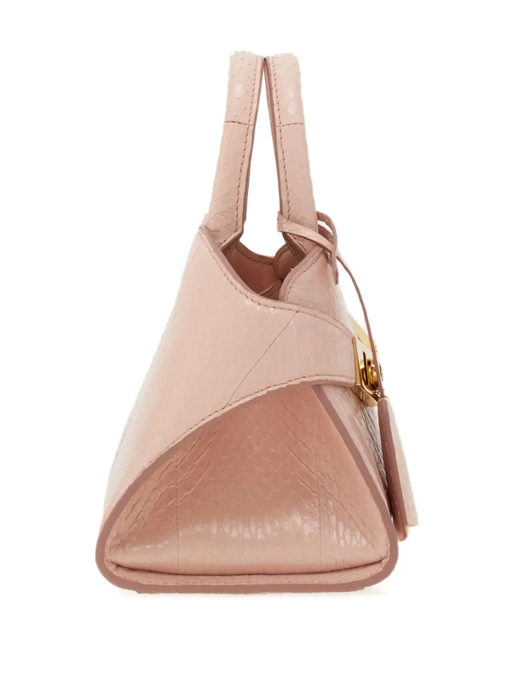 Ferragamo Hug leren shopper Roze