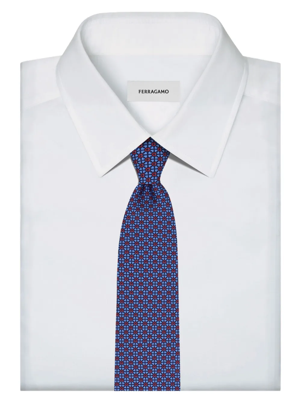 Ferragamo Patterned Silk Tie