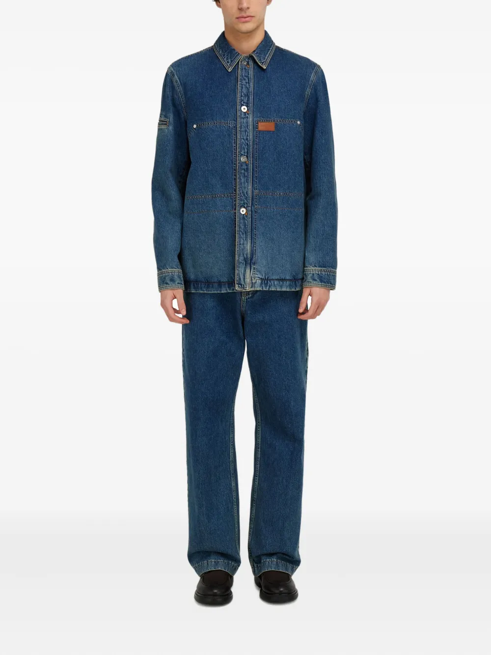Ferragamo Jeans in cotone - Blu