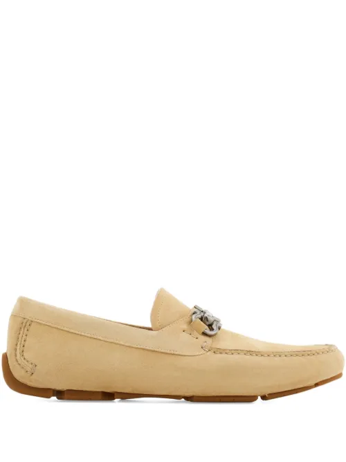 Mocassins en daim - Ferragamo - Modalova
