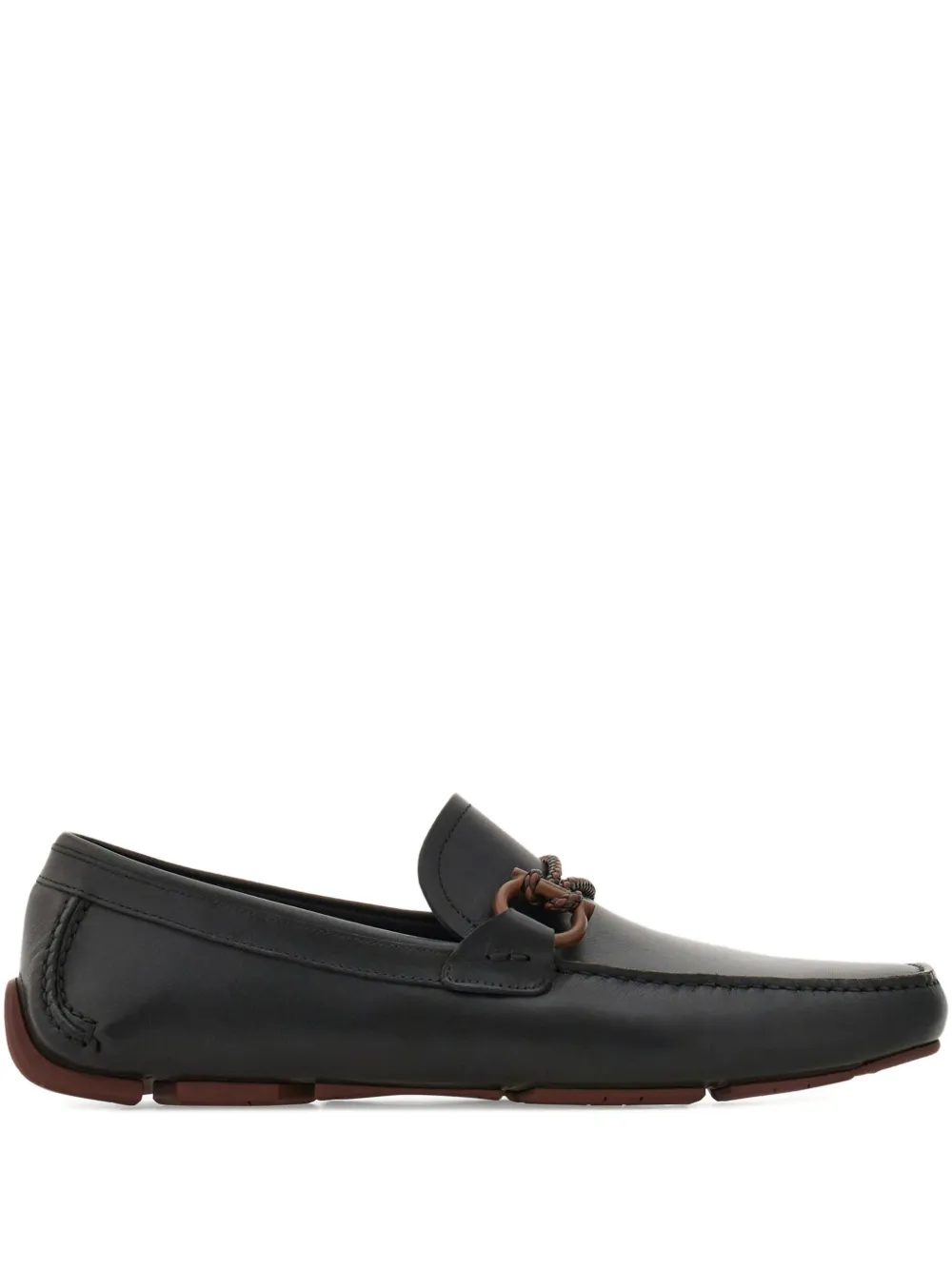 Ferragamo Gancini loafers Black