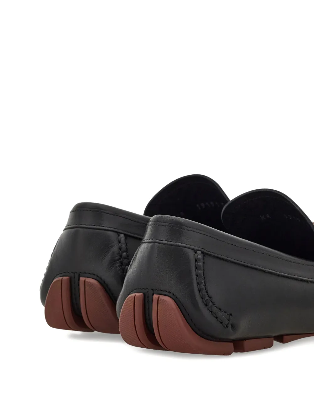Ferragamo Gancini loafers Black