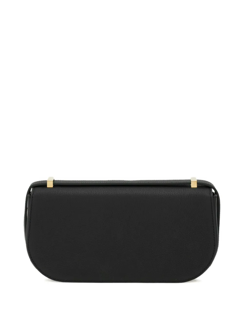Ferragamo Double Gancini crossbodytas Zwart