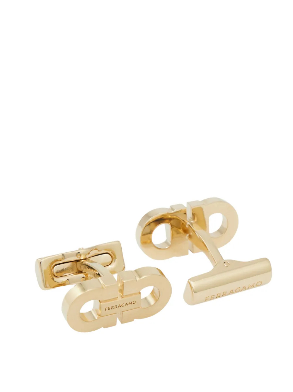 Ferragamo Double Gancini manchetknopen - Goud