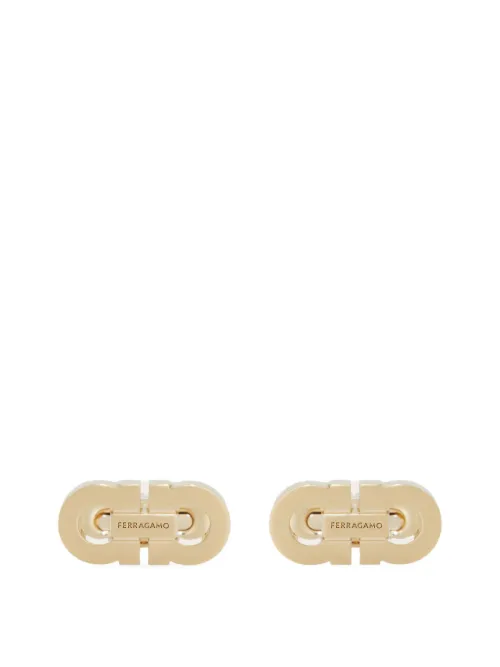 Boutons de manchette Double Gancini - Ferragamo - Modalova