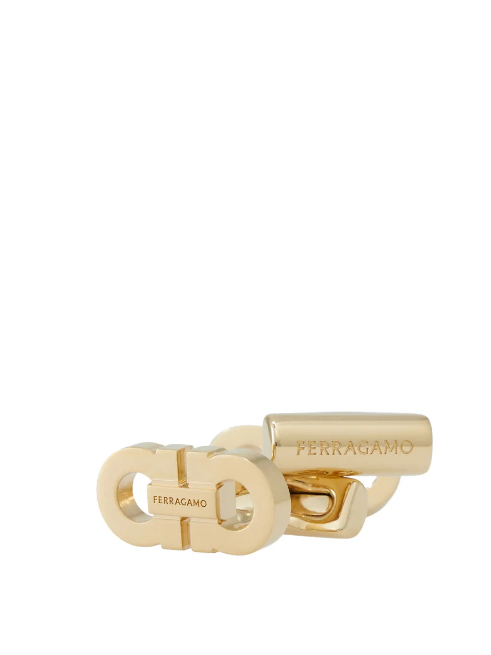 Ferragamo Double Gancini manchetknopen Goud
