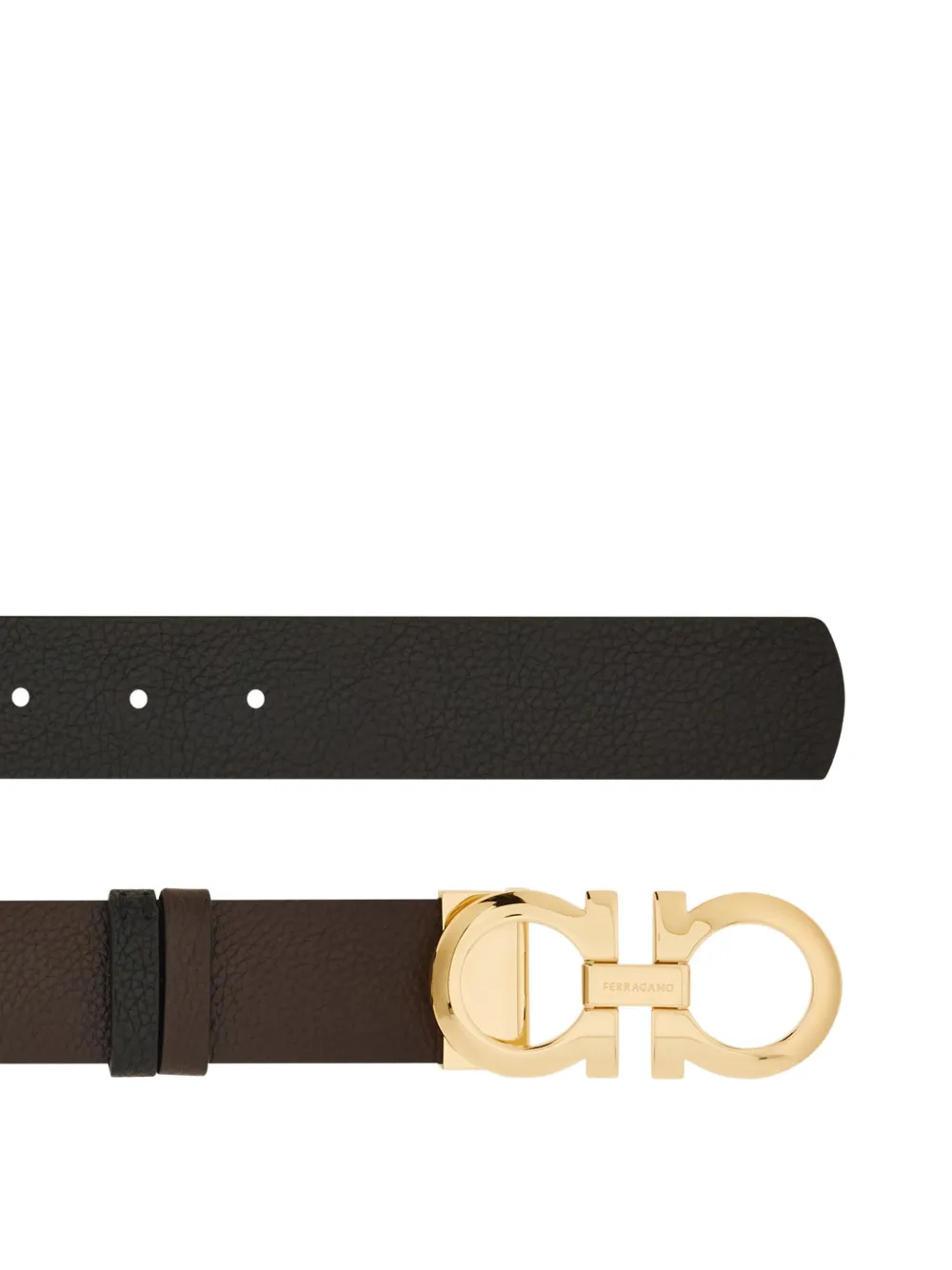 Ferragamo Gancini riem Bruin
