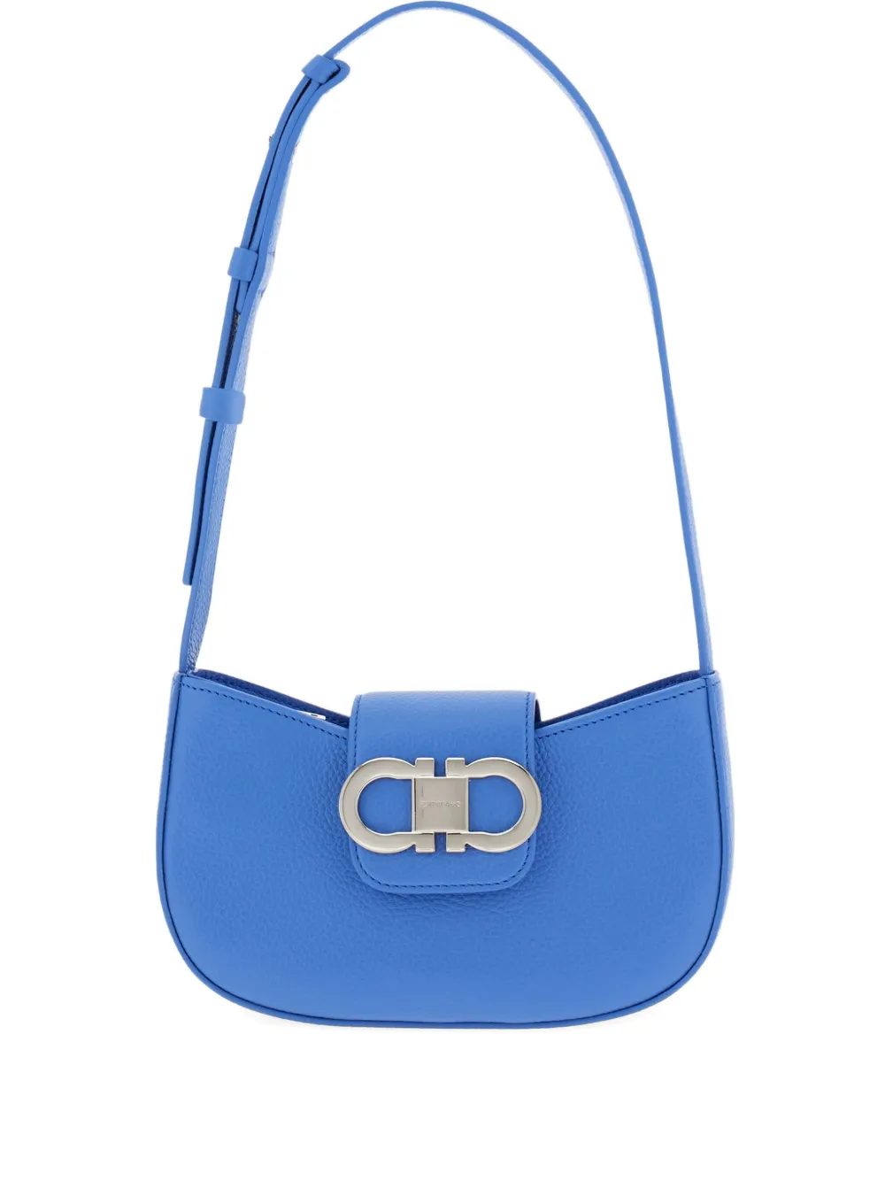 Ferragamo Leren mini tas Blauw