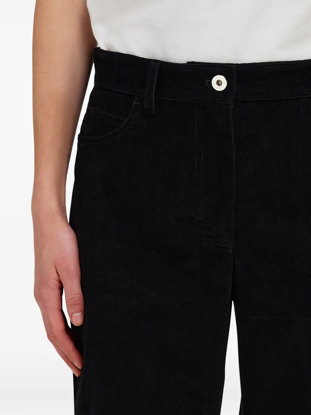 Ferragamo Flared broek Zwart