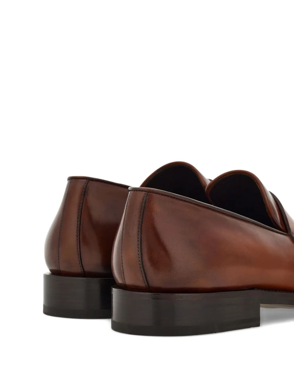 Ferragamo Tramezza penny loafers Brown