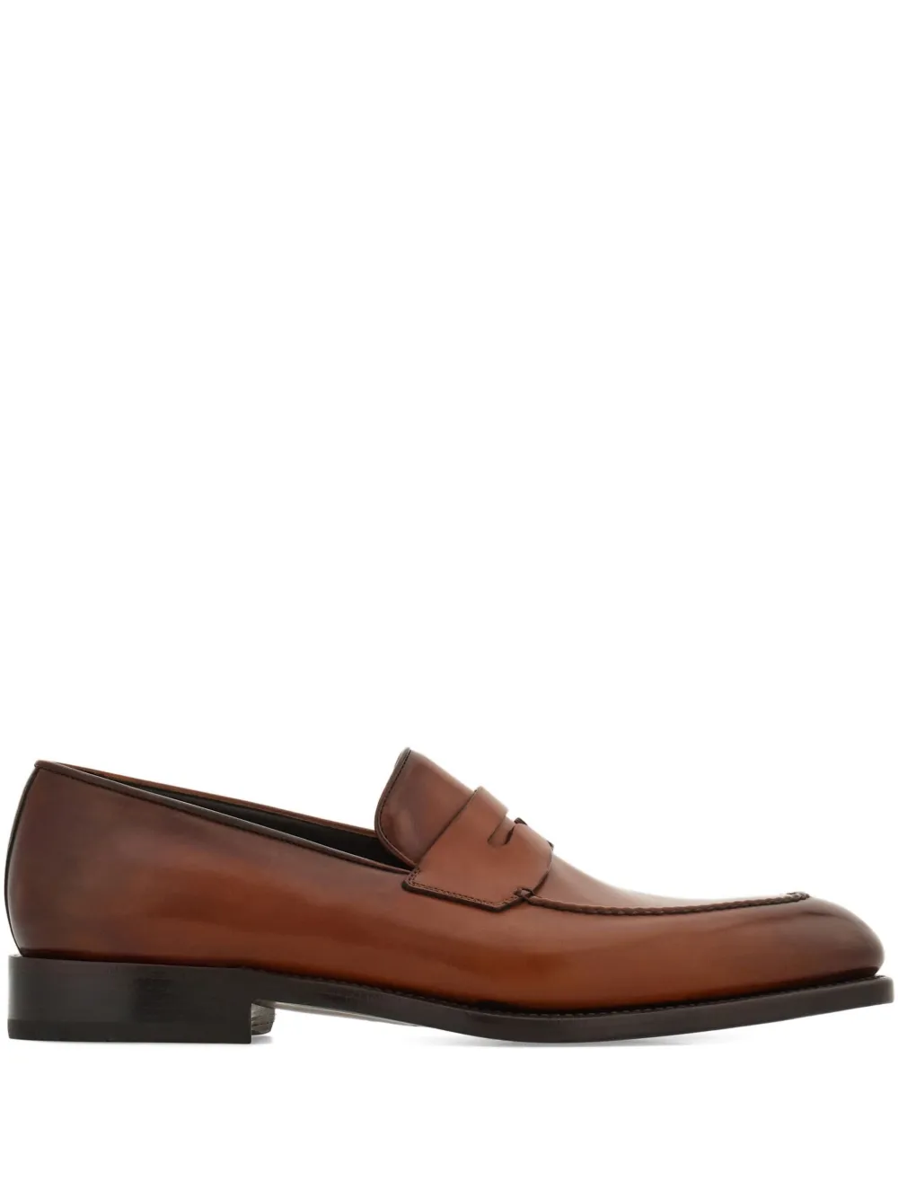 Ferragamo Tramezza penny loafers Brown