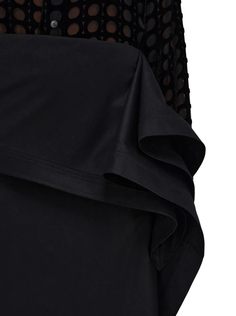 Ferragamo Asymmetrische rok Zwart