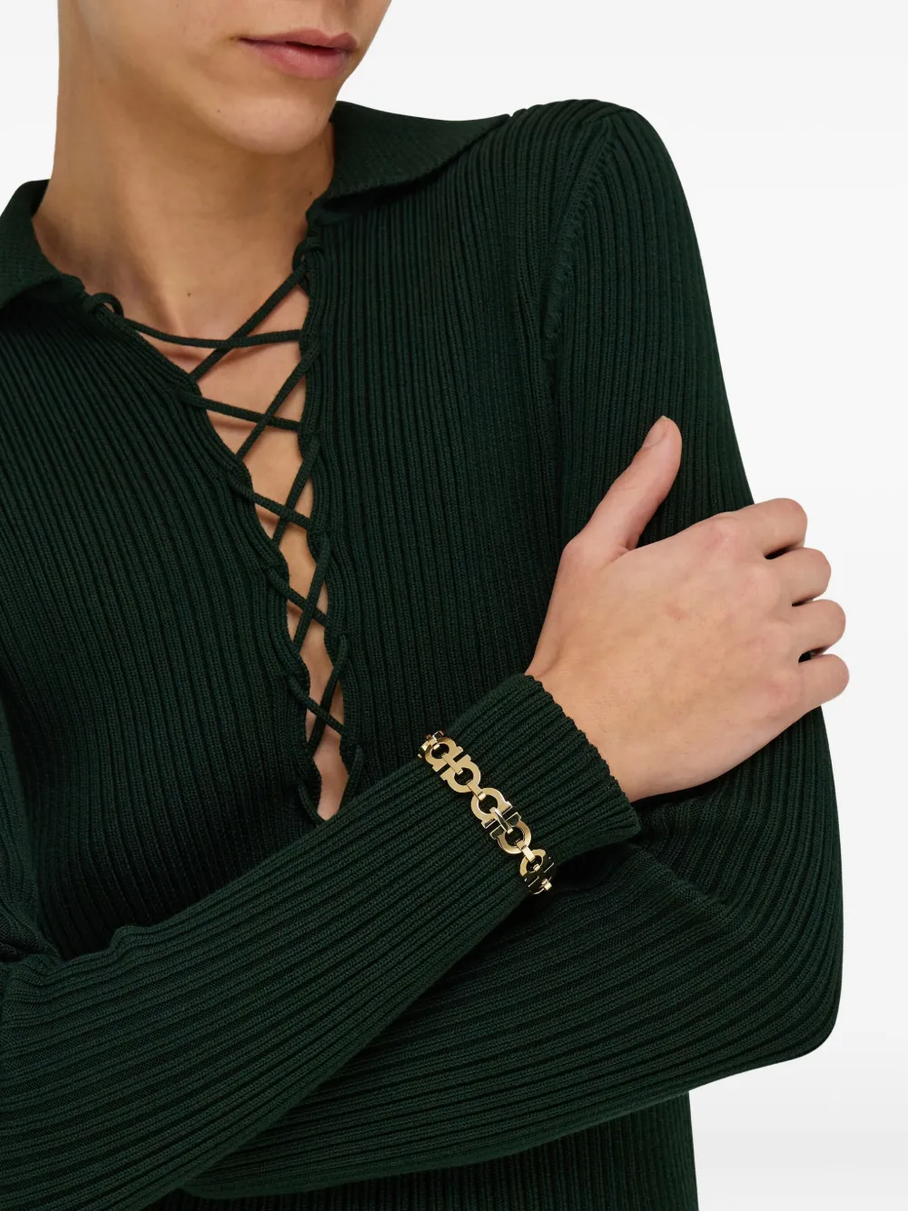 Ferragamo Gancini armband - Goud