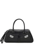Ferragamo Multipocket leather tote bag - Black