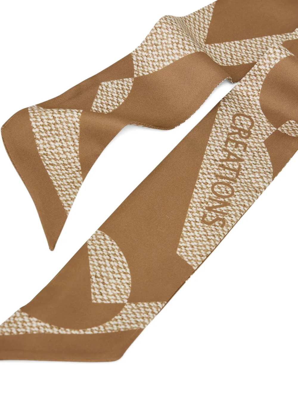 Ferragamo Venna Print Silk Headband