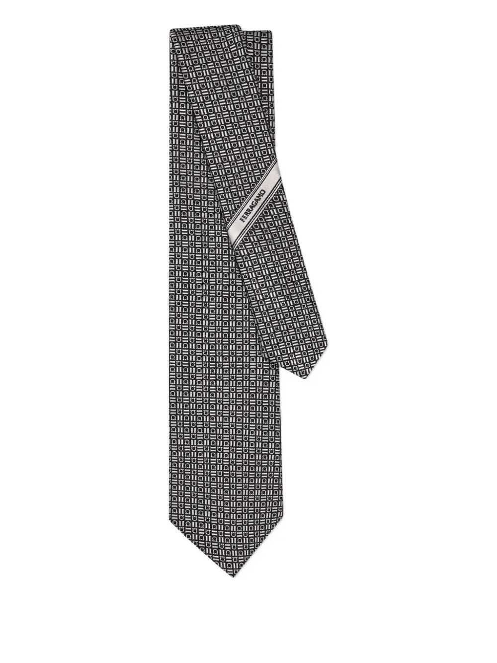 Ferragamo Gancini-patterned tie | Image 2