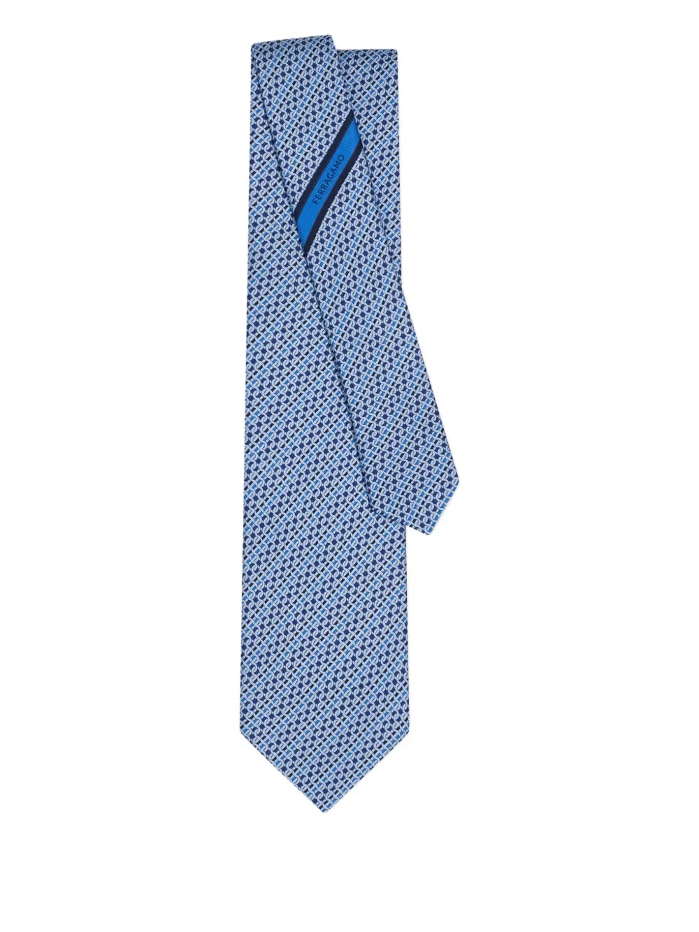 Ferragamo patterned silk tie | Image 2