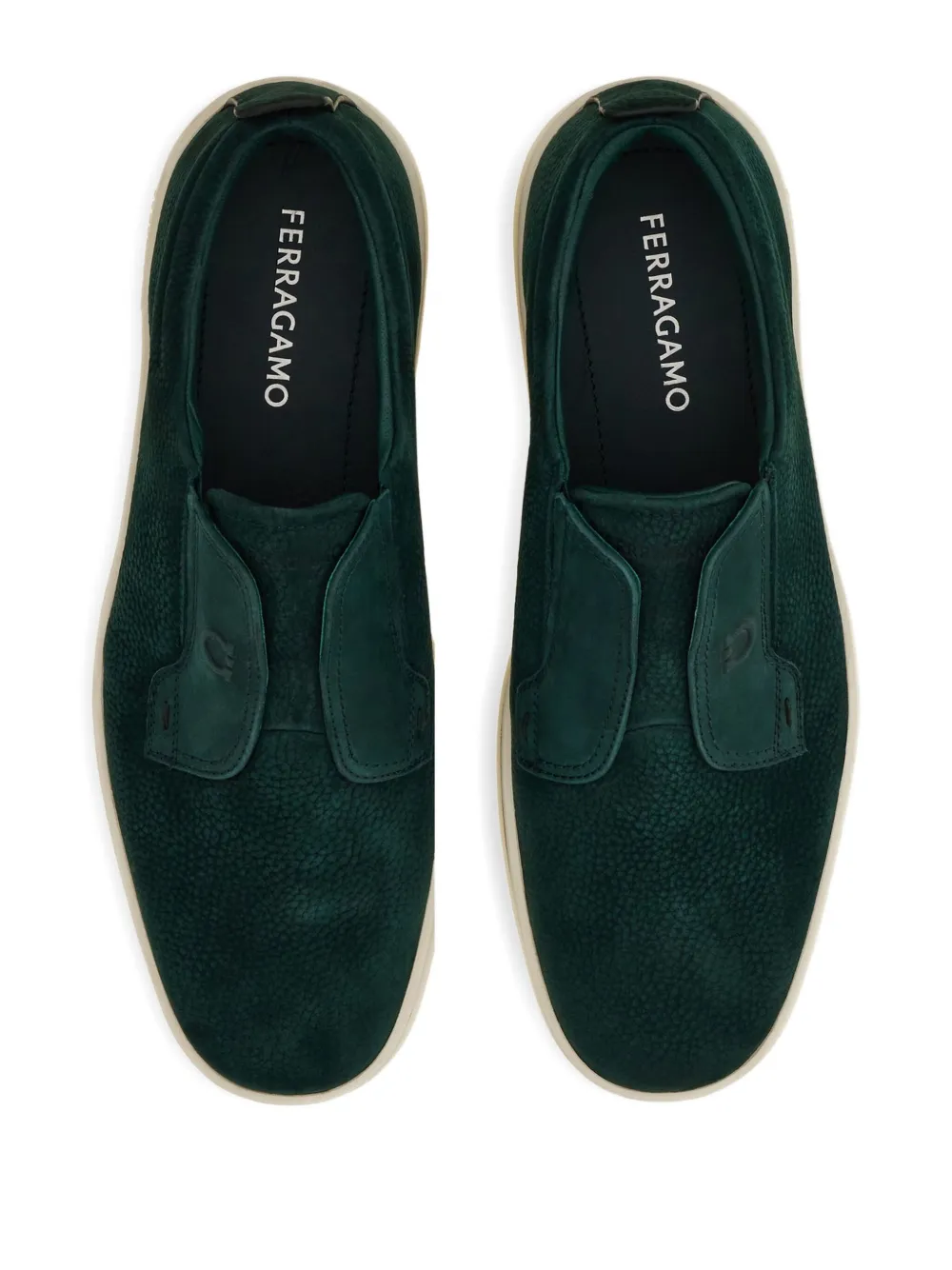 Ferragamo slip-on sneakers Green