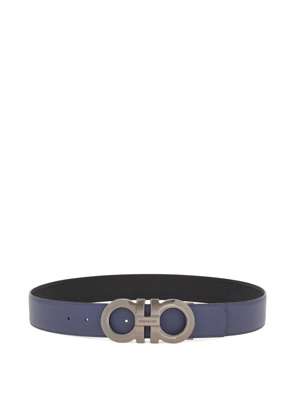 Ferragamo cinturón reversible de piel | gris | Image 1