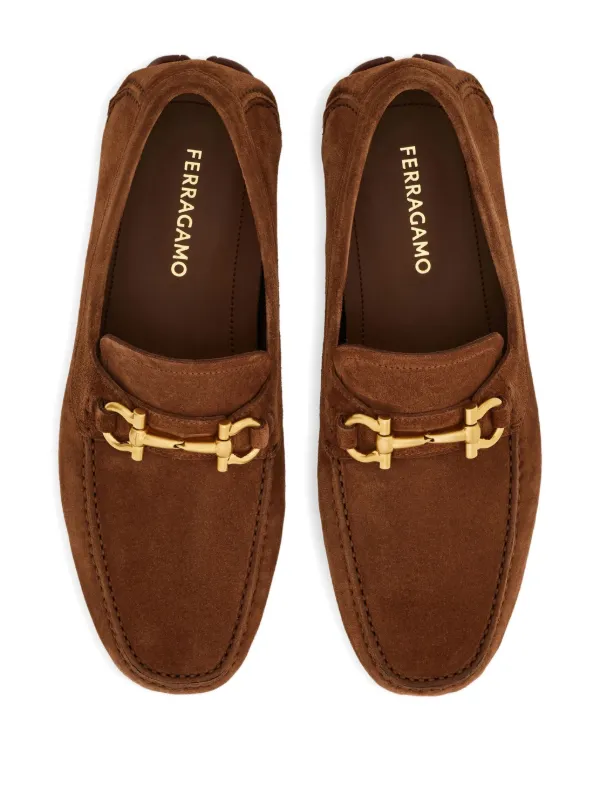 Salvatore Ferragamo ブラウンローファー　スエード 極美品【Salvatore Ferragamo】サルヴァトーレ フェラガモ