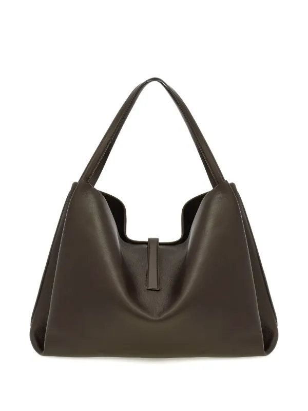 フェラガモ　レザートートバッグ・ハンドバッグ Ferragamo レザー トートバッグ | グレー | FARFETCH JP