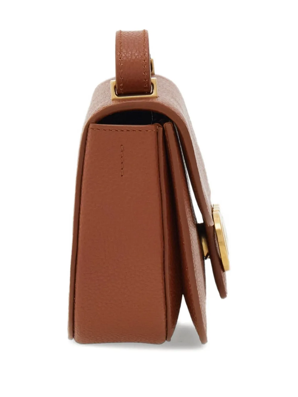 Ferragamo Double Gancini crossbodytas Bruin