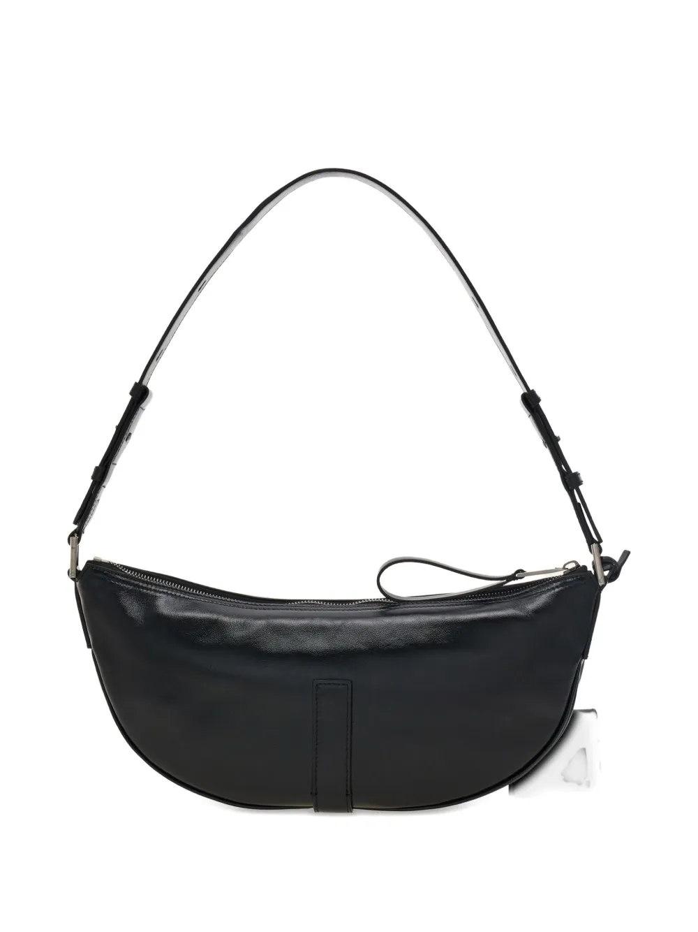 Ferragamo small gancio-embellished curved shoulder bag Zwart