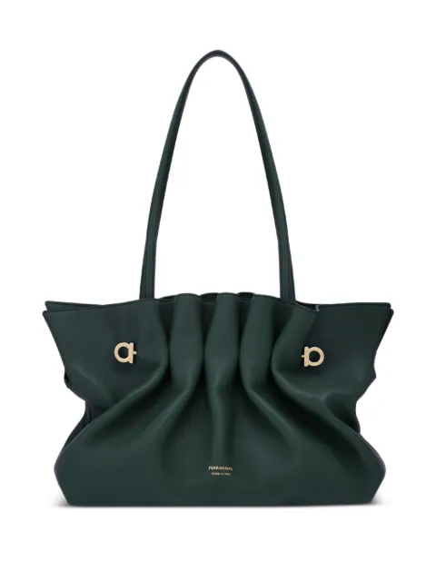 Ferragamo Leren schoudertas