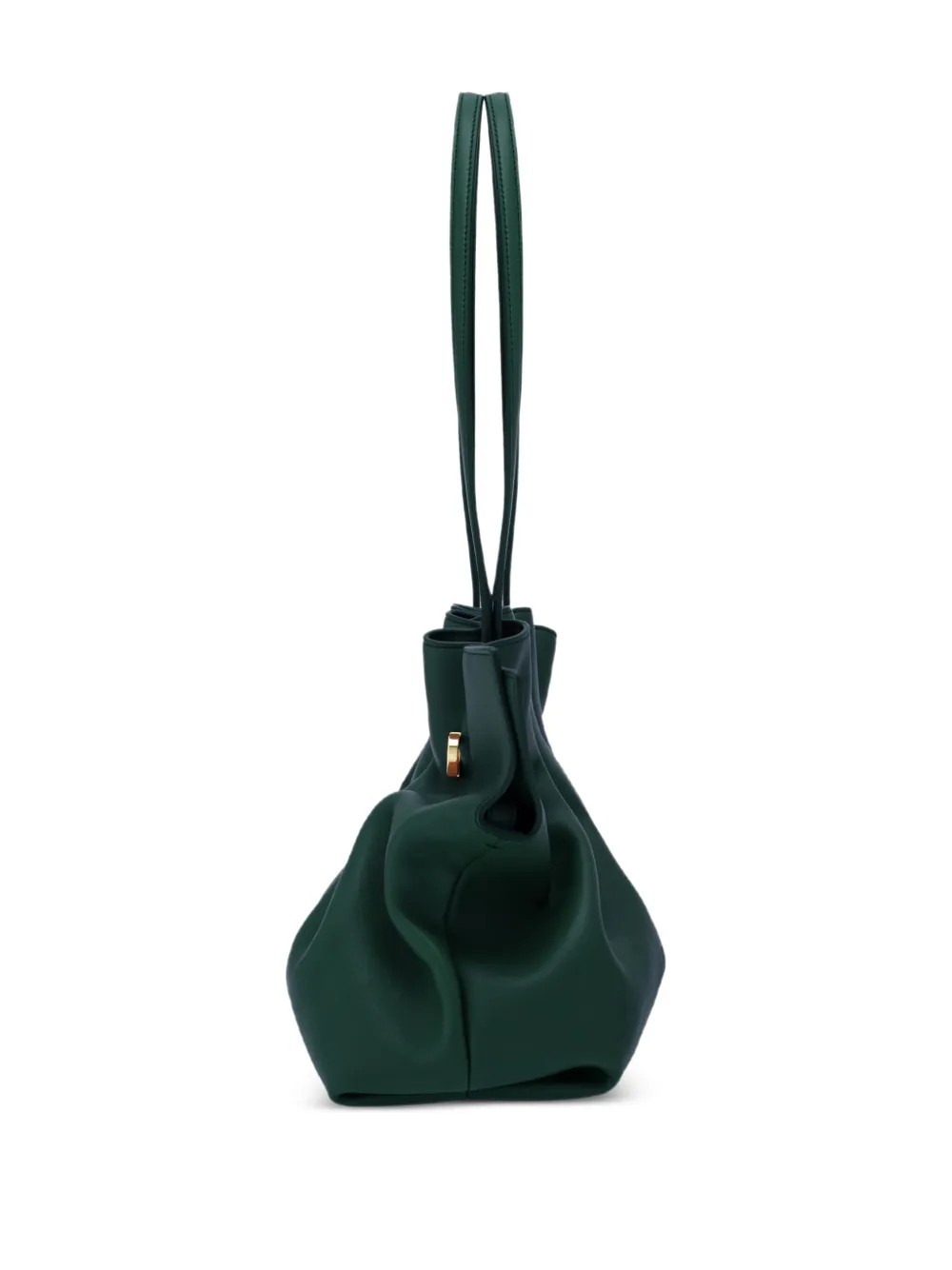 Ferragamo Leren schoudertas Groen