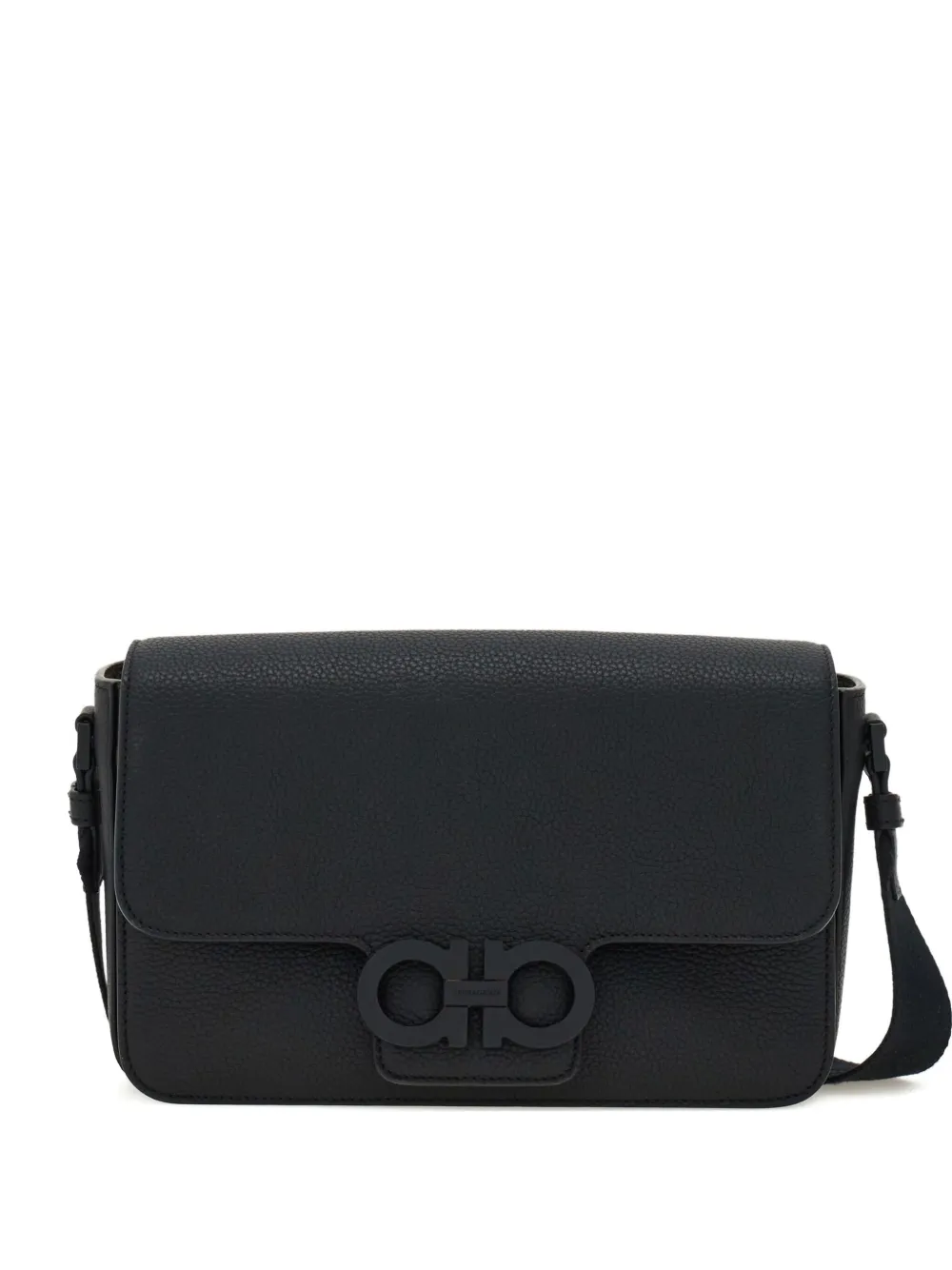 FERRAGAMO GANCINI-BUCKLE SHOULDER BAG