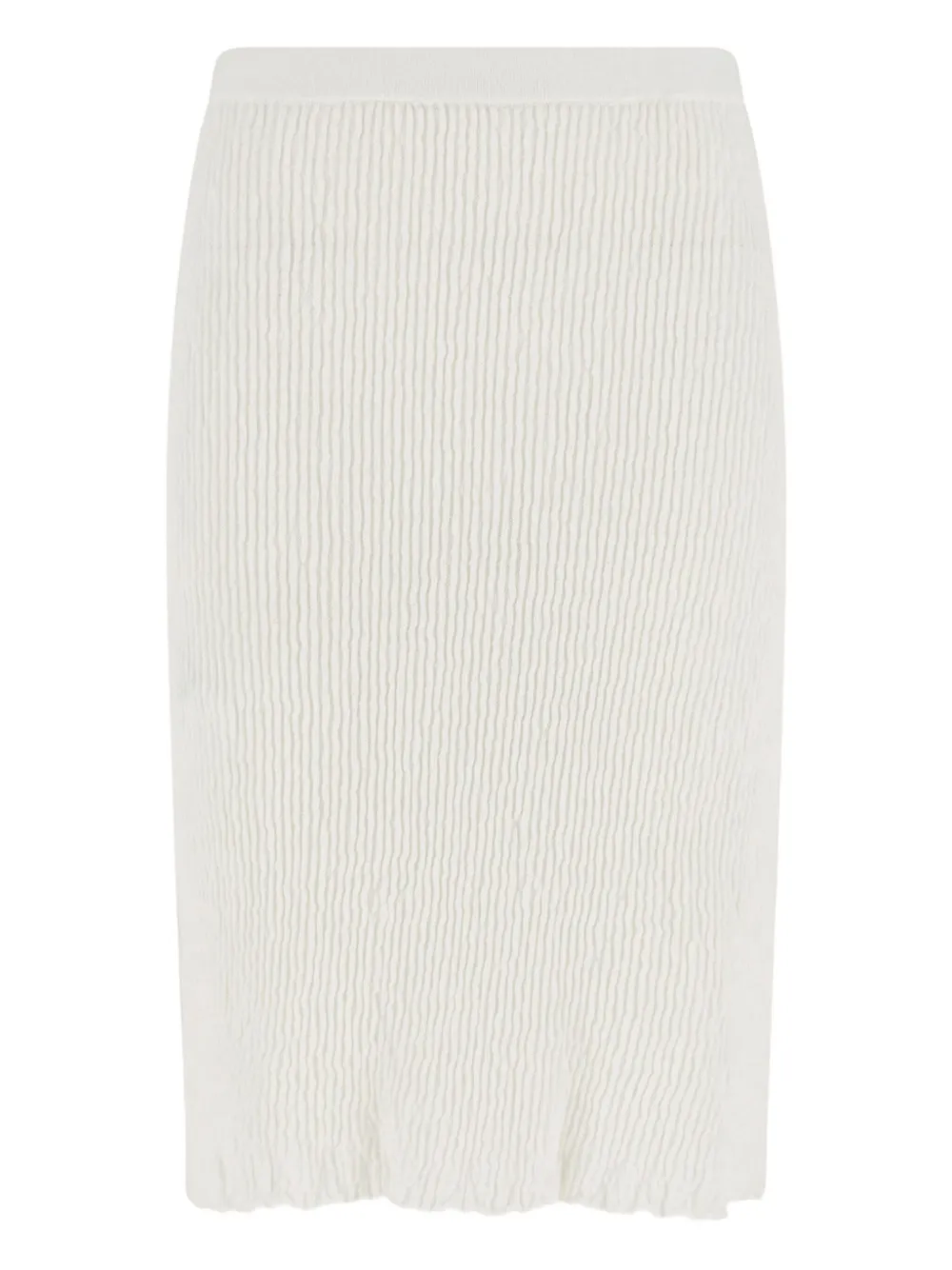 Ferragamo Jersey linen skirt | White | Image 1