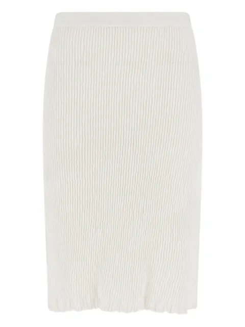 Ferragamo Jersey linen skirt
