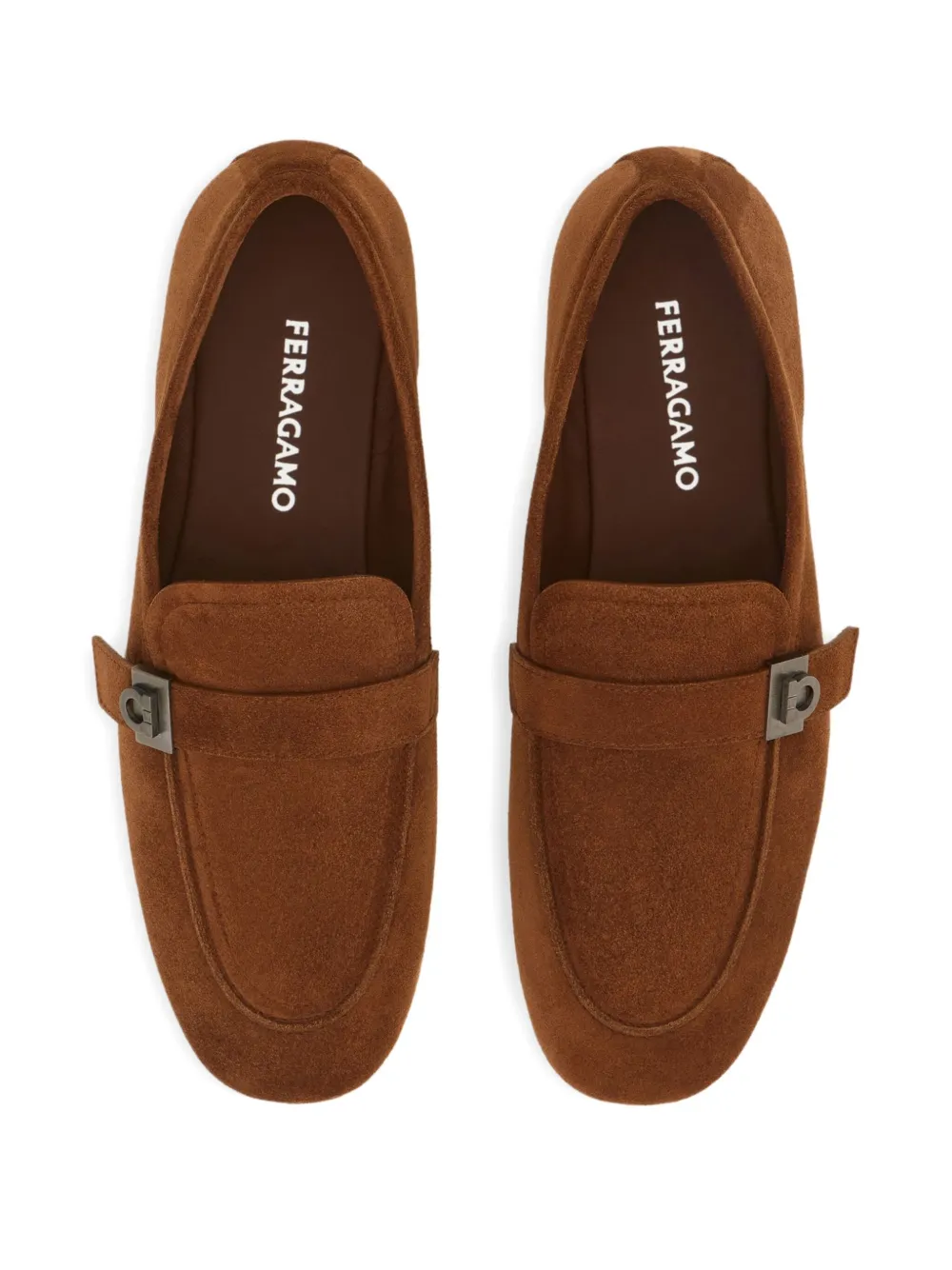 Ferragamo Hug loafers Brown