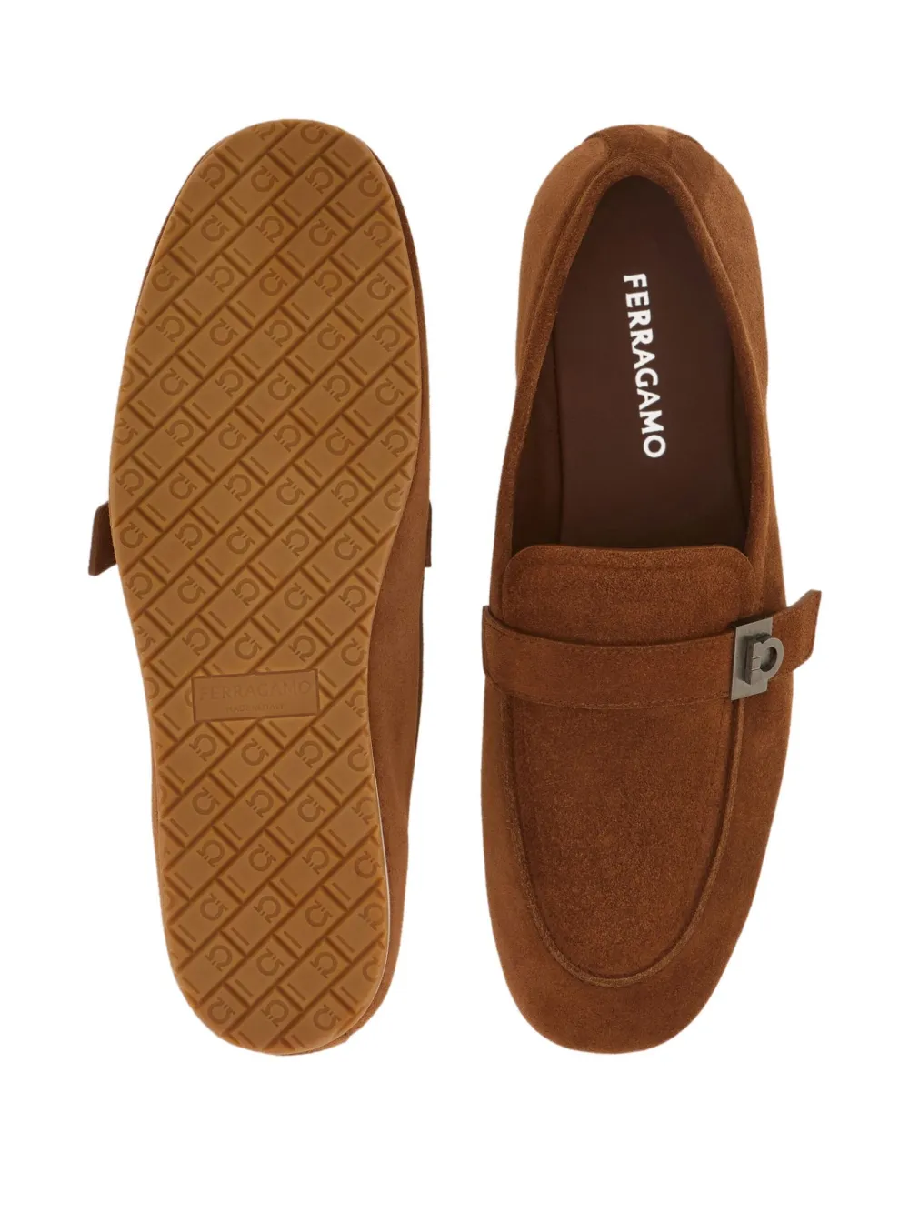 Ferragamo Hug loafers Brown