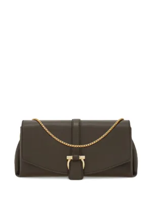 Ferragamo フェラガモ ミア ショルダーバッグ S | ブラック | FARFETCH JP
