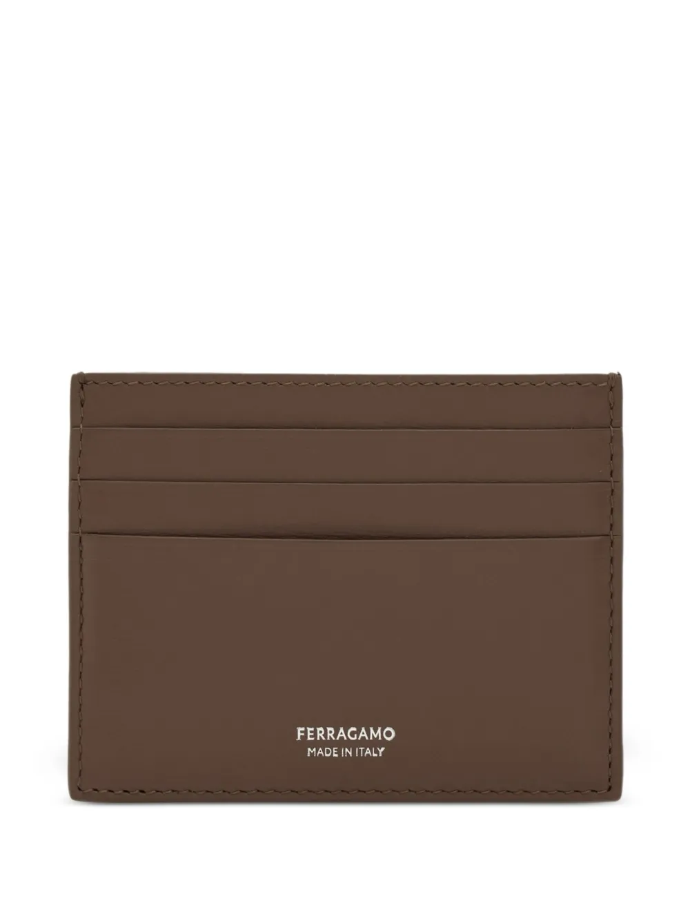 Ferragamo tarjetero de piel | marrón | Image 1