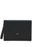 Ferragamo leather document holder - Black