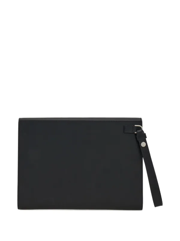 Ferragamo レザー ドキュメントホルダー | ブラック | FARFETCH JP
