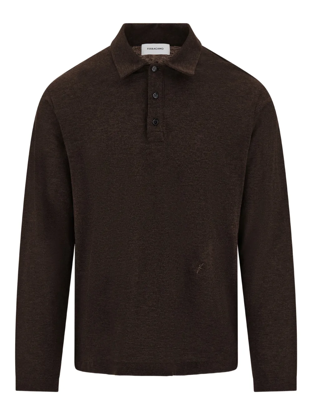 long-sleeved polo shirt